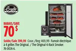 Canadian Tire Bradley Smoker The Original 4-Rack Smoker offer