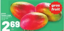 Metro GROSSE MANGUE ROUGE | LARGE RED MANGO offer