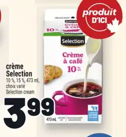 Metro CRÈME SELECTION | SELECTION CREAM offer
