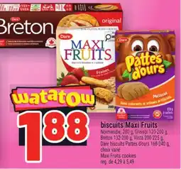 Metro BISCUITS MAXI FRUITS | MAXIFRUITS COOKIES offer