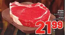 Metro BIFTECKS DE CÔTES | RIB STEAKS offer