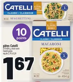 Metro PÂTES CATELLI | CATELLI PASTA offer