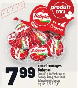 Metro MINI-FROMAGES BABYBEL | BABYBEL MINI CHEESES offer