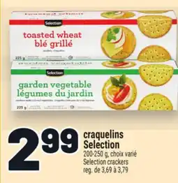 Metro CRAQUELINS SELECTION | SELECTION CRACKERS offer