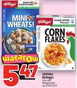 Metro CÉRÉALES KELLOGG'S | KELLOGG'S CEREAL offer