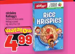Metro CÉRÉALES KELLOGG'S | KELLOGG'S CEREALS offer