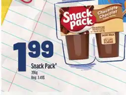 Metro SNACK PACK offer