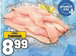 Metro FILETS DE SÉBASTE | ROCKFISH FILLETS offer