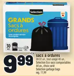 Metro SACS À ORDURES | SELECTION GARBAGE BAGS offer