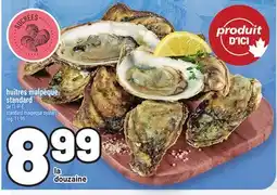 Metro HUÎTRES MALPÈQUE STANDARD | STANDARD MALPEQUE OYSTERS offer