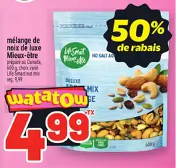 Metro MÉLANGE DE NOIX DE LUXE MIEUX-ÊTRE | LIFE SMART NUT MIX offer