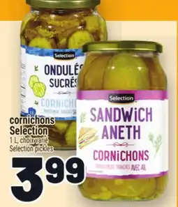 Metro CORNICHONS SELECTION | SELECTION PICKLES offer