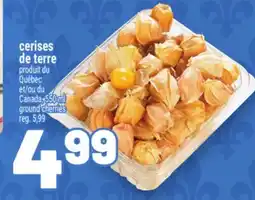 Metro CERISES DE TERRE | GROUND CHERRIES offer