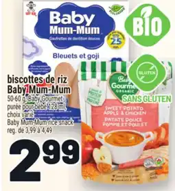 Metro BISCOTTES DE RIZ BABY MUM-MUM offer