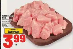 Metro CUBES DE PORC FRAIS | FRESH PORK CUBES offer