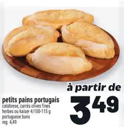 Metro PETITS PAINS PORTUGAIS | PORTUGUESE BUNS offer