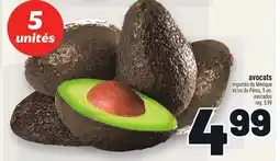 Metro AVOCATS | AVOCADOS offer