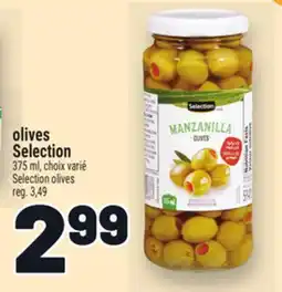 Metro OLIVES SELECTION | SELECTION OLIVES offer