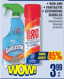 Jean Coutu BON AMI, FANTASTIK OR SCRUBBING BUBBLES offer
