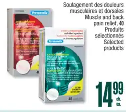 Jean Coutu Personnelle Extra Strength Muscle and Back Pain Relief offer