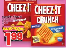 Metro CRAQUELINS CHEEZ‑IT | CHEEZ-IT CRACKERS offer