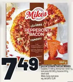 Metro PIZZA CROÛTE FARCIE MIKES | MIKES RISING CRUST PIZZA offer