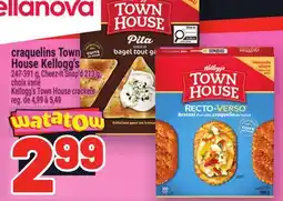 Metro CRAQUELINS TOWN HOUSE KELLOGG'S | KELLOGG'S TOWN HOUSE CRACKERS offer