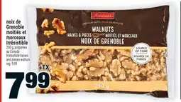 Super C noix de Grenoble moitiés et morceaux Irrésistible | Irrésistible halves and pieces walnuts offer