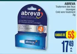 Jean Coutu ABREVA Cold sore treatment offer