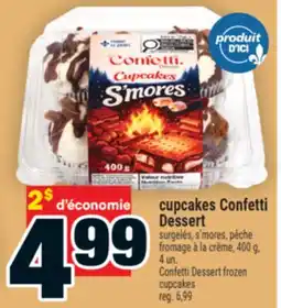 Super C cupcakes Confetti Dessert | Confetti Dessert frozen cupcakes offer