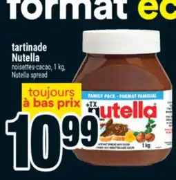 Super C tartinade Nutella | Nutella spread offer
