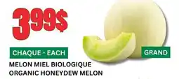 Marches Tau MELON MIEL BIOLOGIQUE offer