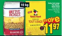 Super C farine tout usage Five Roses, Robin Hood | FiveRoses, RobinHood all purpose flour offer