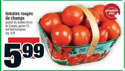 Super C tomates rouges de champs | red field tomatoes offer