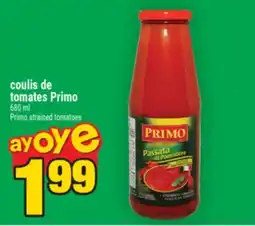 Super C coulis de tomates Primo | Primo strained tomatoes offer
