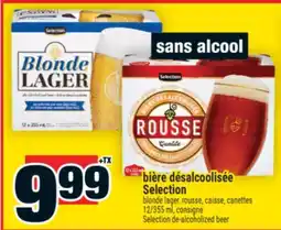Super C bière désalcoolisée Selection | Selection de-alcoholized beer offer