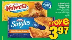 Super C préparation de fromage fondu Singles Kraft offer