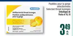 Jean Coutu PERSONNELLE Selected throat lozenges offer