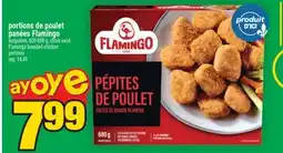Super C portions de poulet panées Flamingo | Flamingo breaded chicken portions offer