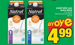 Super C produit laitier sans lactose Natrel offer