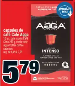 Super C capsules de café CaféAgga offer
