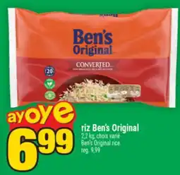 Super C riz Ben's Original | Ben'sOriginal rice offer