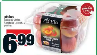Super C pêches | peaches offer