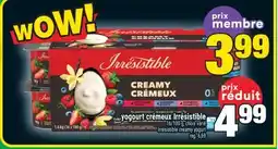 Super C Yogourt crémeux Irrésistible offer