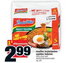 Super C nouilles instantanées sautées Indomie | Indomie fried instant noodles offer