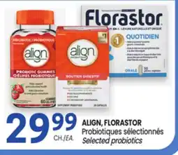 Uniprix ALIGN, FLORASTOR offer