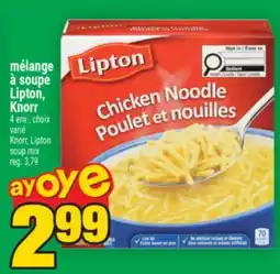 Super C mélange à soupe Lipton, Knorr | Knorr, Lipton soup mix offer