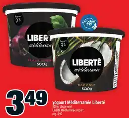 Super C yogourt Méditerranée Liberté | LibertéMéditerranée yogurt offer