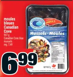 Super C moules bleues Canadian Cove offer