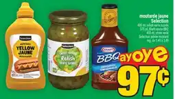 Super C moutarde jaune Selection | Selection yellow mustard offer
